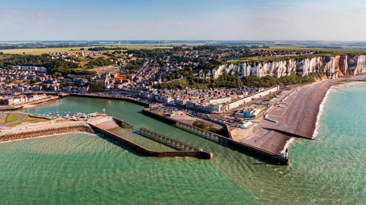 Appartement côte et plage Le Tréport Extérieur photo